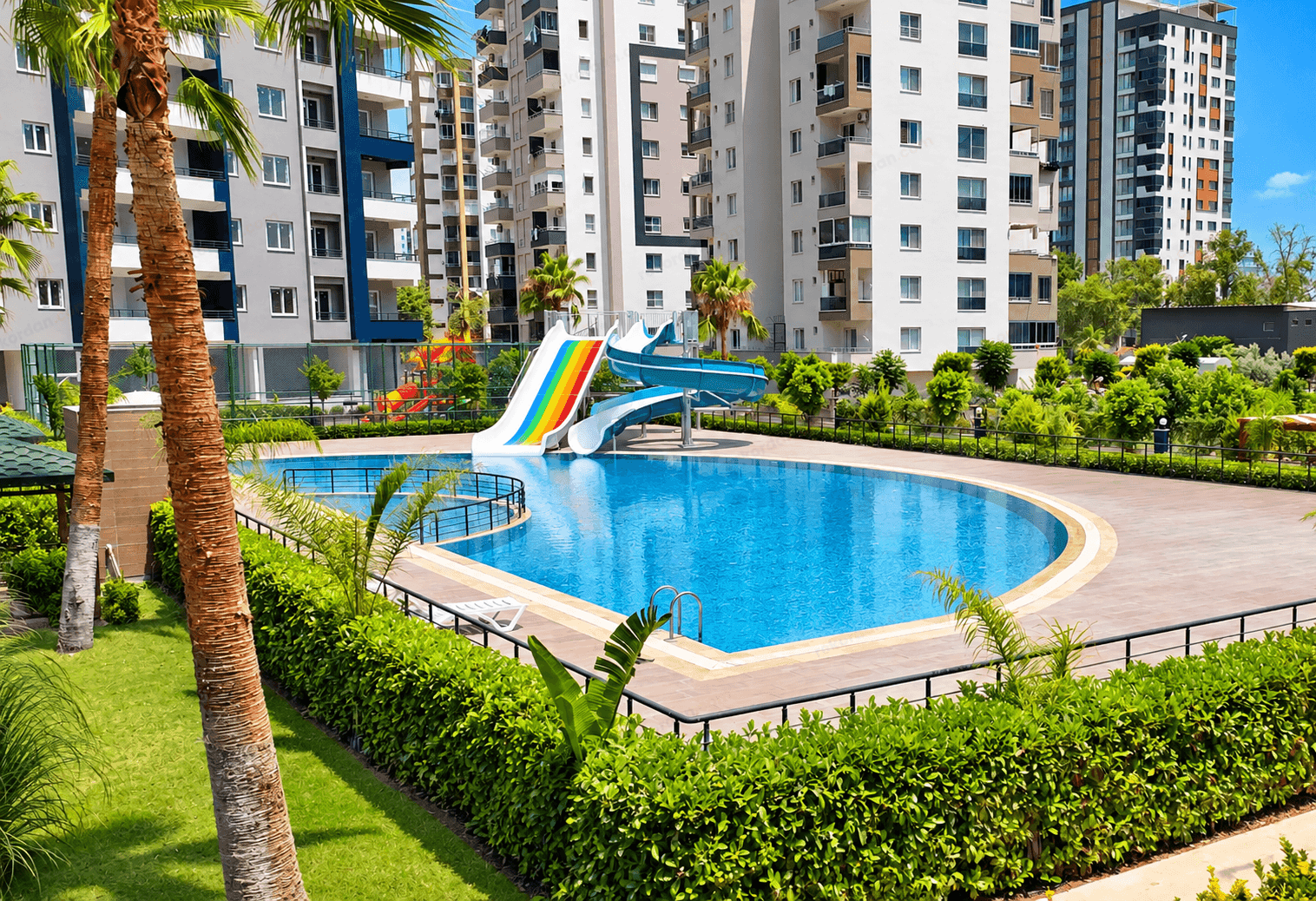 REKORDAN, ARPAÇBAHŞİŞ'TE DENİZ MANZARALI EŞYALI KİRALIK 1+1 14